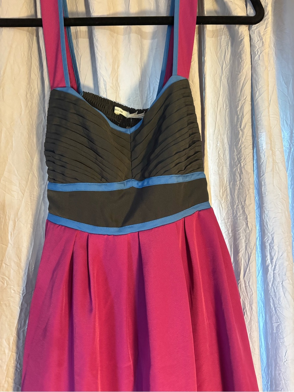 Kimchi Blue Urban Outfitters Colorblock Ruched Dress